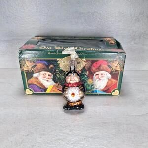 Old World Christmas The Merck Family Bee Cutie Bumblebee Glass Ornament 2002